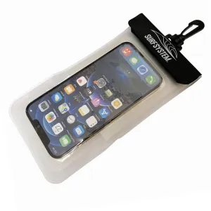 Buoyant waterproof phone pouch IPX8