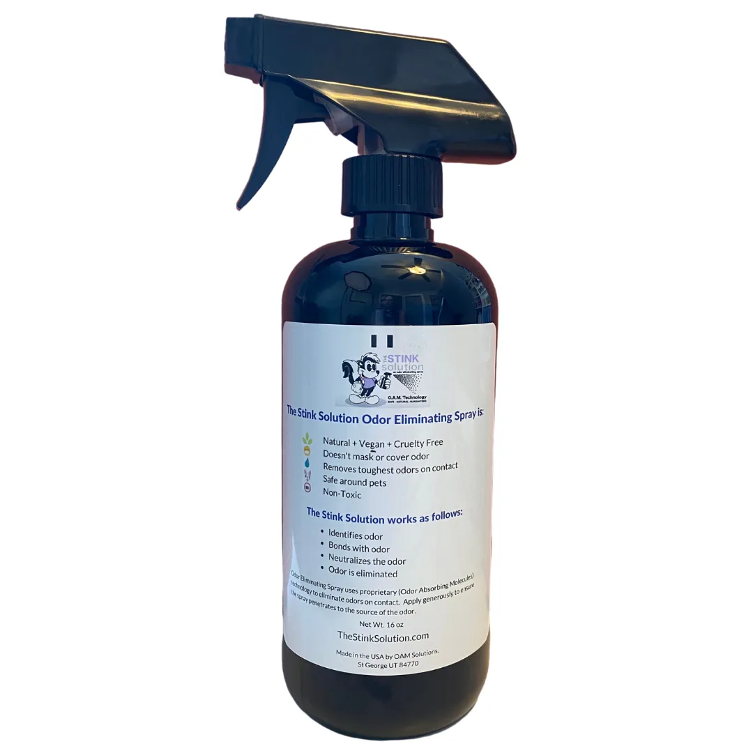 Buy 2 Get 4 FREE - (2) 16 oz (2) 4 oz Auto Odor Eliminating Spray Bundle   2 Car Air Fresheners