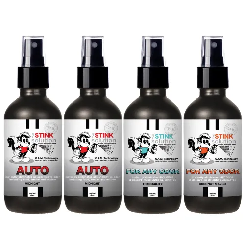 Buy 3 Get 1 FREE - Auto Sampler Set 4 oz Odor Eliminating Sprays