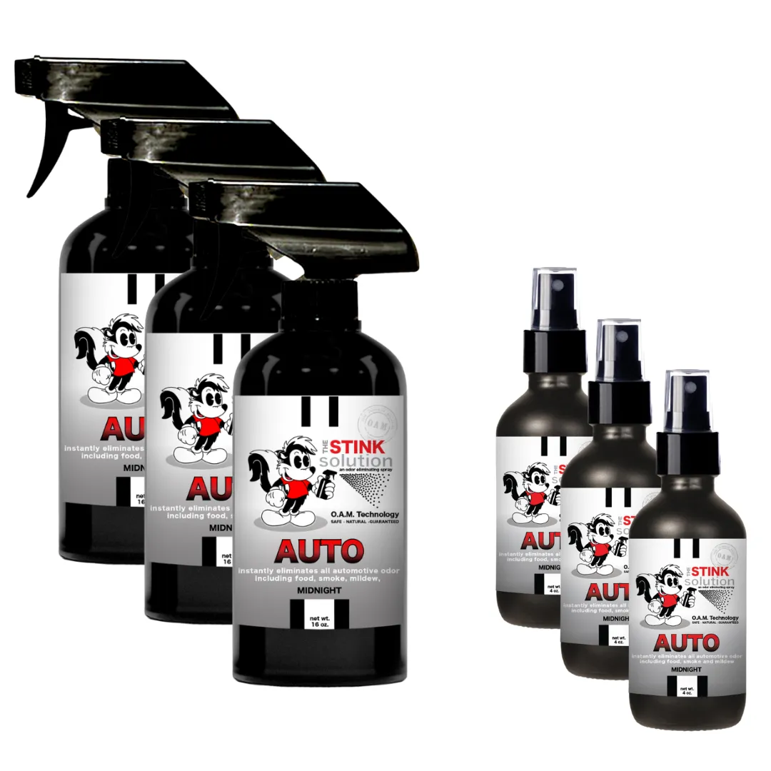 Buy 3 Get 3 FREE Bundle - Auto Odor Eliminating Spray