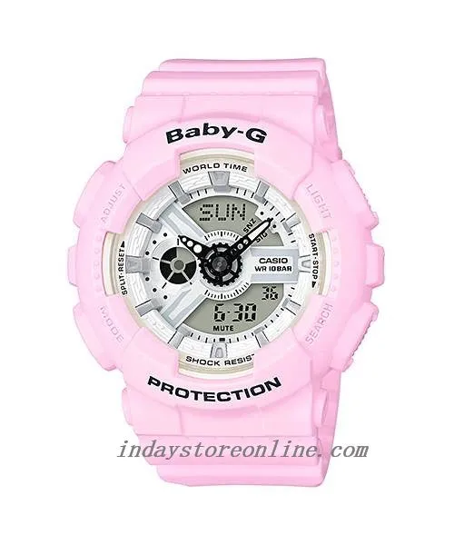 Casio Baby-G Women's Watch BA-110BE-4A Shock Resistant Mineral Glass