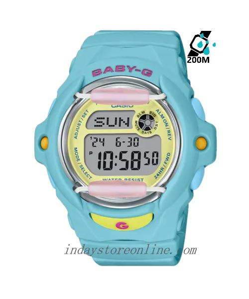Casio Baby-G Women's Watch BG-169PB-2 Resin Band Shock Resistant Mineral Glass