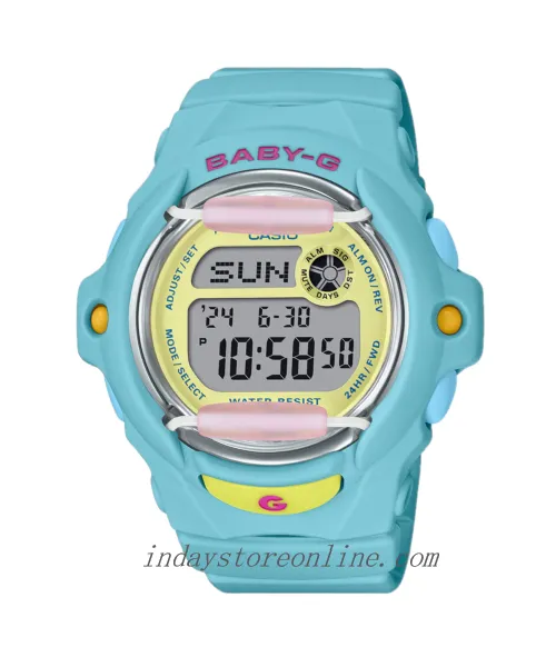 Casio Baby-G Women's Watch BG-169PB-2 Resin Band Shock Resistant Mineral Glass