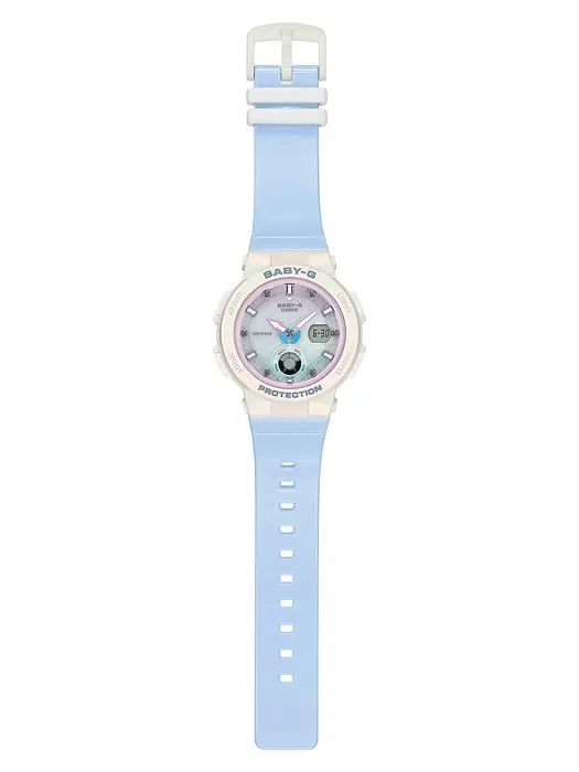 Casio Baby-G Women's Watch BGA-250-7A3 Resin Band Mineral Glass Shock Resistant