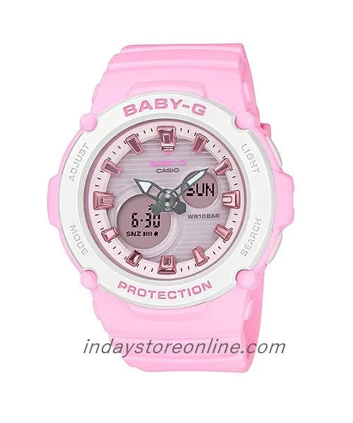 Casio Baby-G Women's Watch BGA-270-4A Resin Band Mineral Glass Shock Resistant