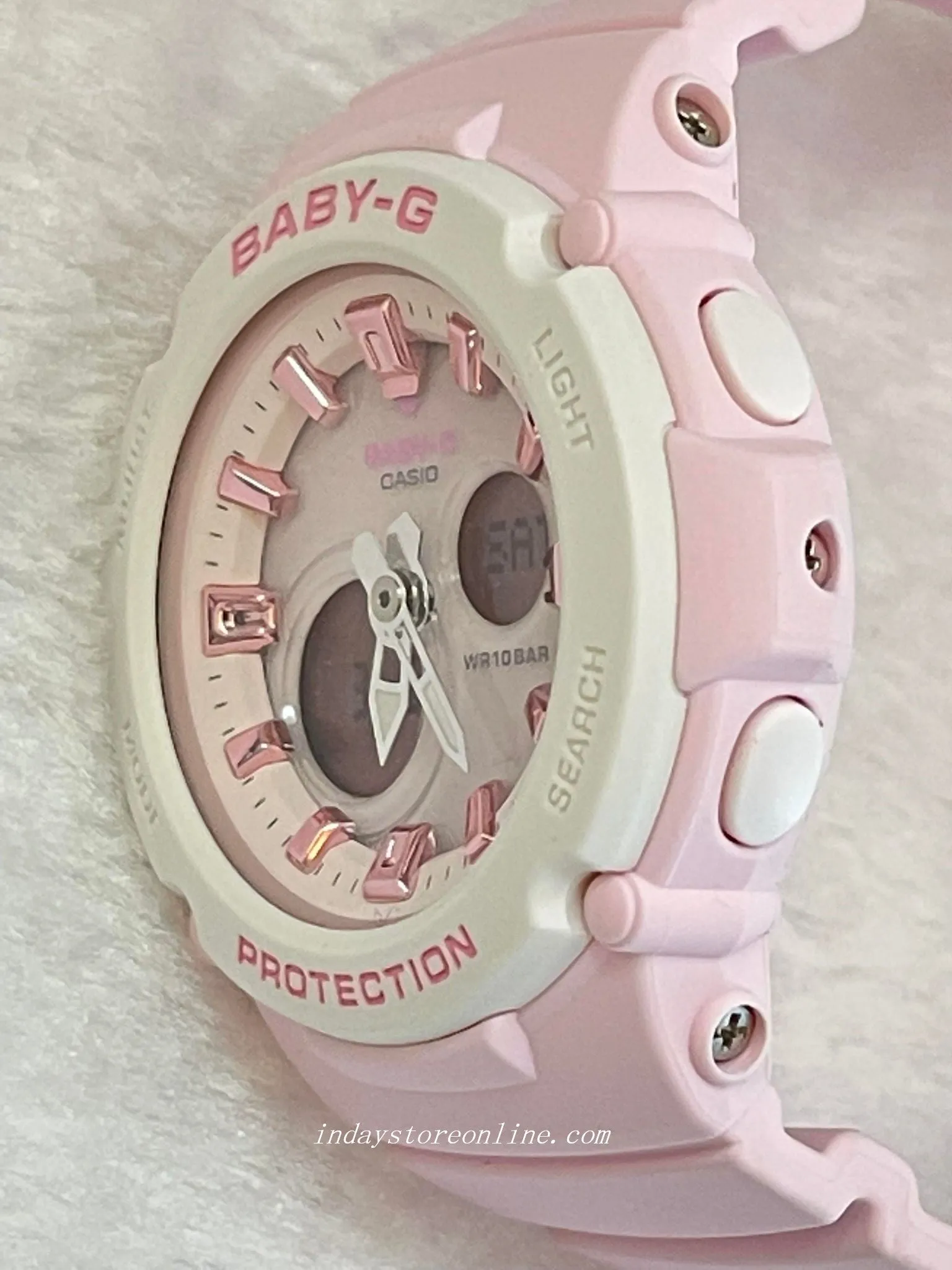 Casio Baby-G Women's Watch BGA-270-4A Resin Band Mineral Glass Shock Resistant