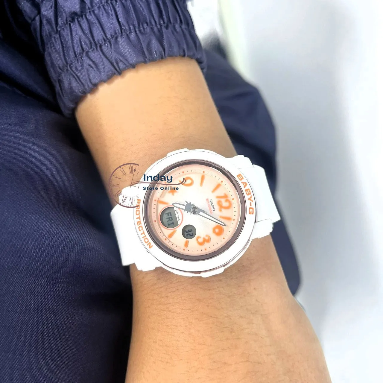 Casio Baby-G Women's Watch BGA-290US-4A Resin Band Mineral Glass Shock Resistant