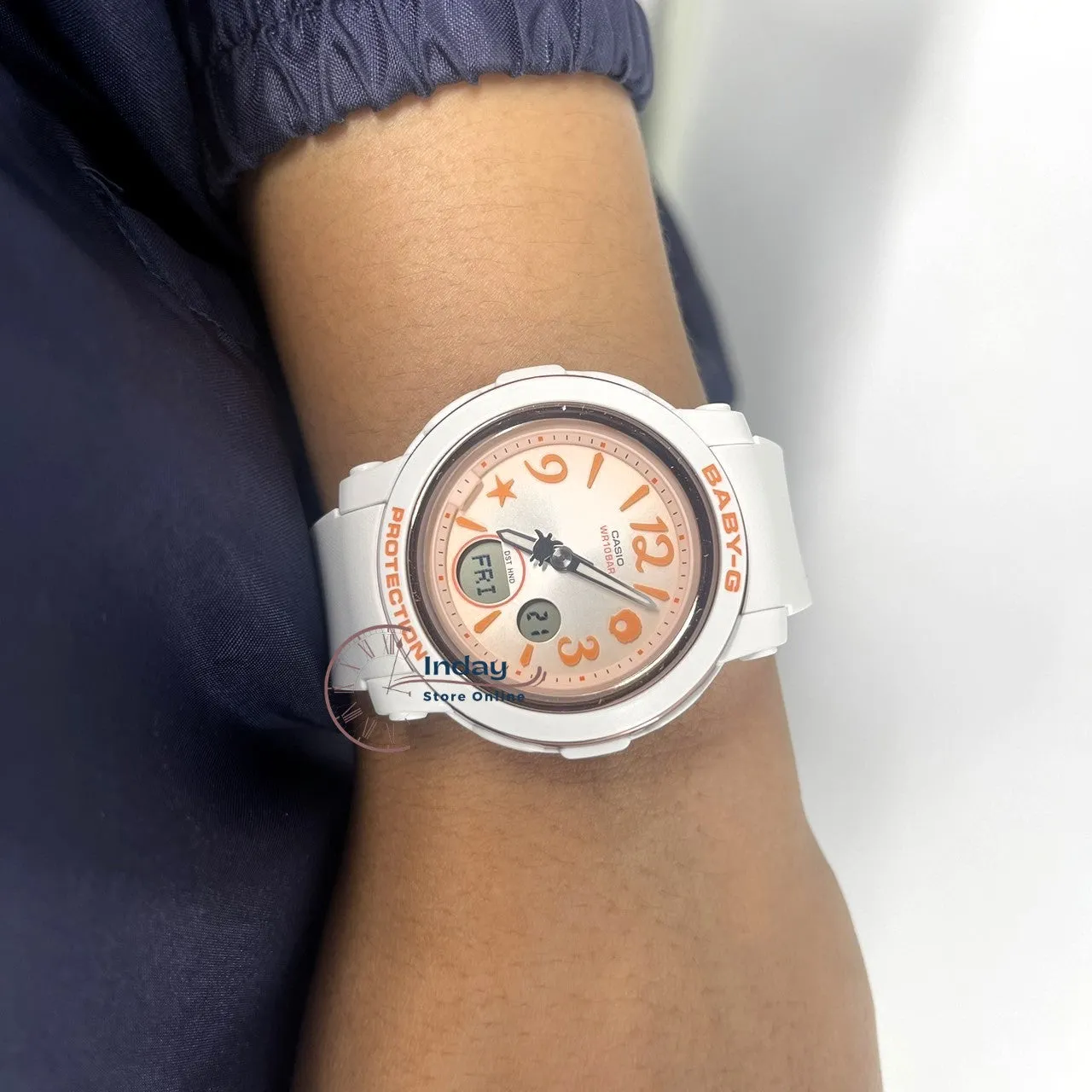 Casio Baby-G Women's Watch BGA-290US-4A Resin Band Mineral Glass Shock Resistant