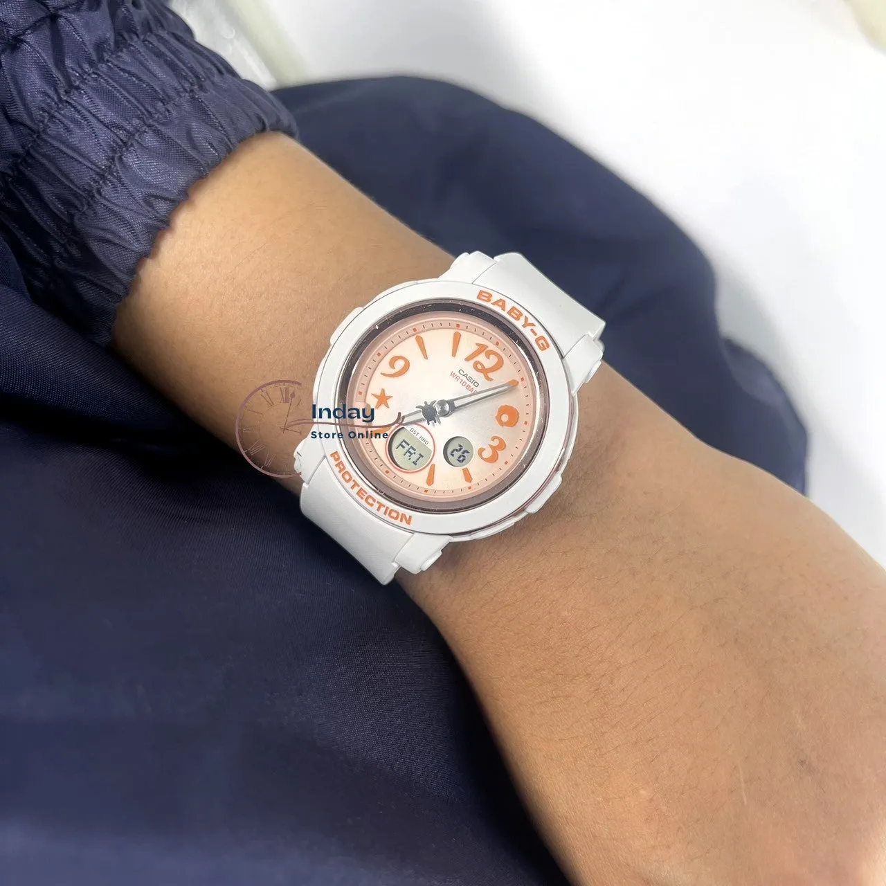 Casio Baby-G Women's Watch BGA-290US-4A Resin Band Mineral Glass Shock Resistant