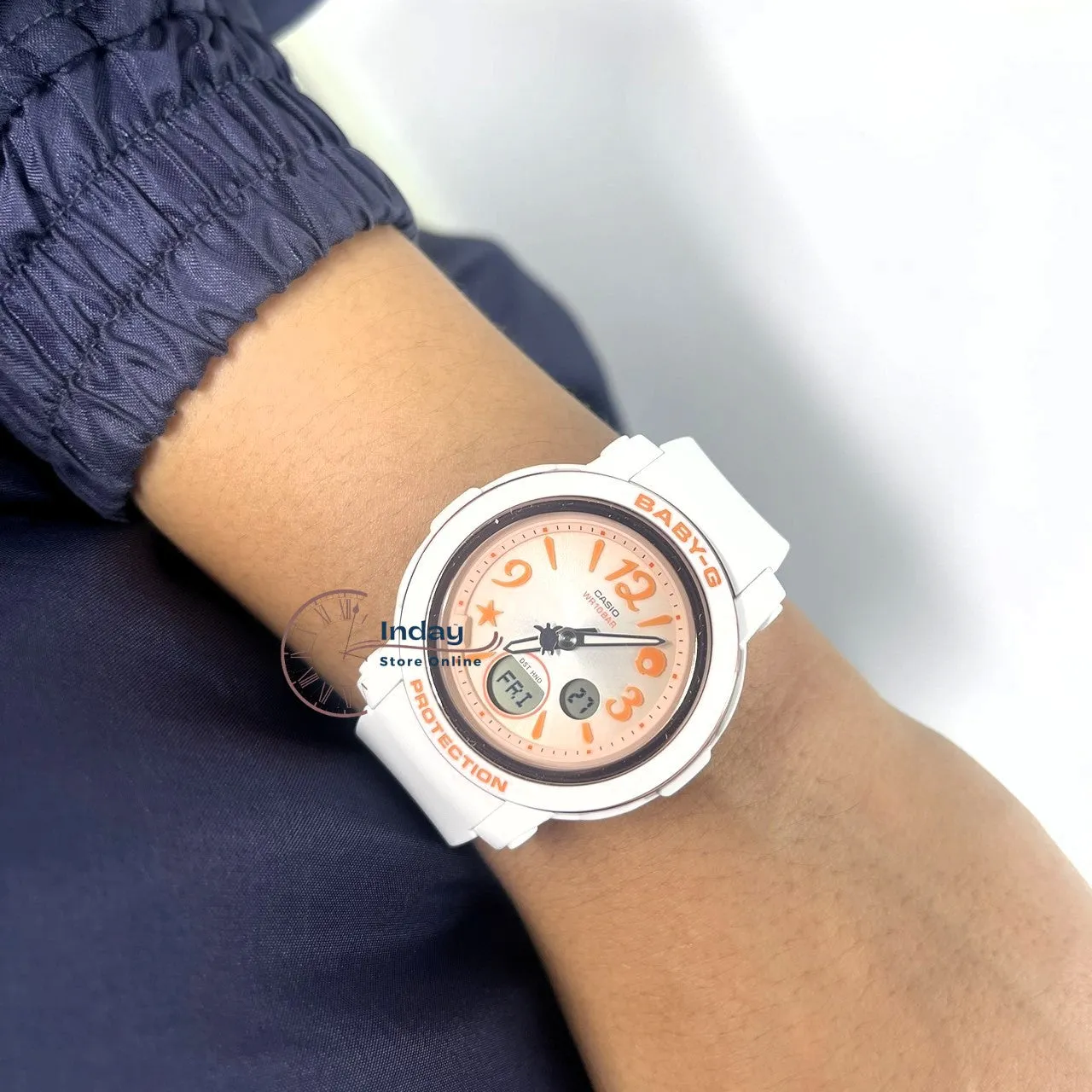 Casio Baby-G Women's Watch BGA-290US-4A Resin Band Mineral Glass Shock Resistant