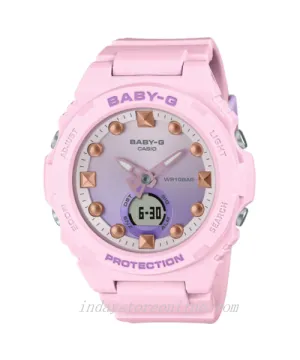 Casio Baby-G Women's Watch BGA-320-4A Resin Band Mineral Glass Shock Resistant
