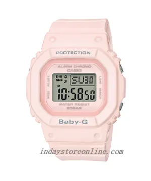 Casio Baby-G Women's Watch BGD-560-4 Resin Band Shock Resistant Mineral Glass