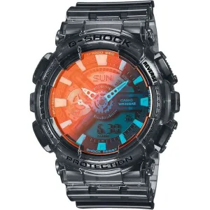 CASIO G-SHOCK BEACH TIME LAPSE SERIES LIMITED MODEL GREY SKELETON MEN WATCH GA-110TLS-8AJF