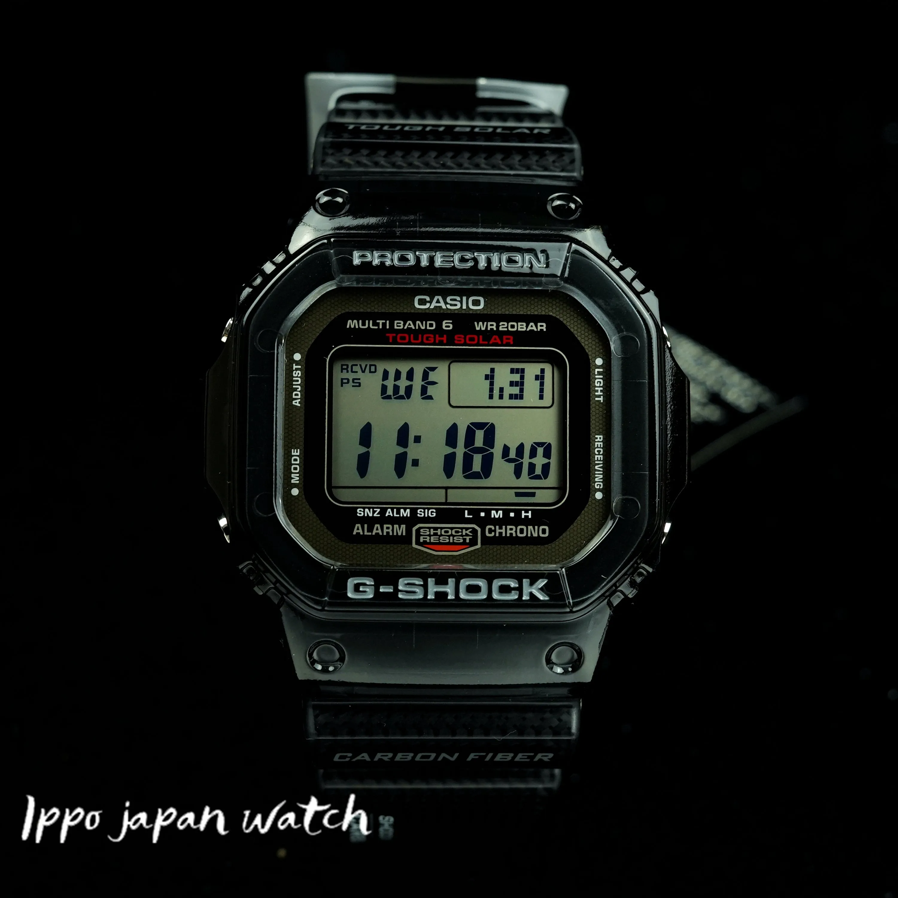 CASIO G-SHOCK GW-S5600U-1JF GW-S5600U-1 Solar 20 bar watch