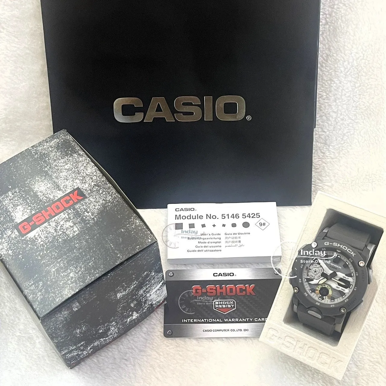 Casio G-Shock Men's Watch GA-2000HD-8A Shock Resistant Carbon Core Guard Structure
