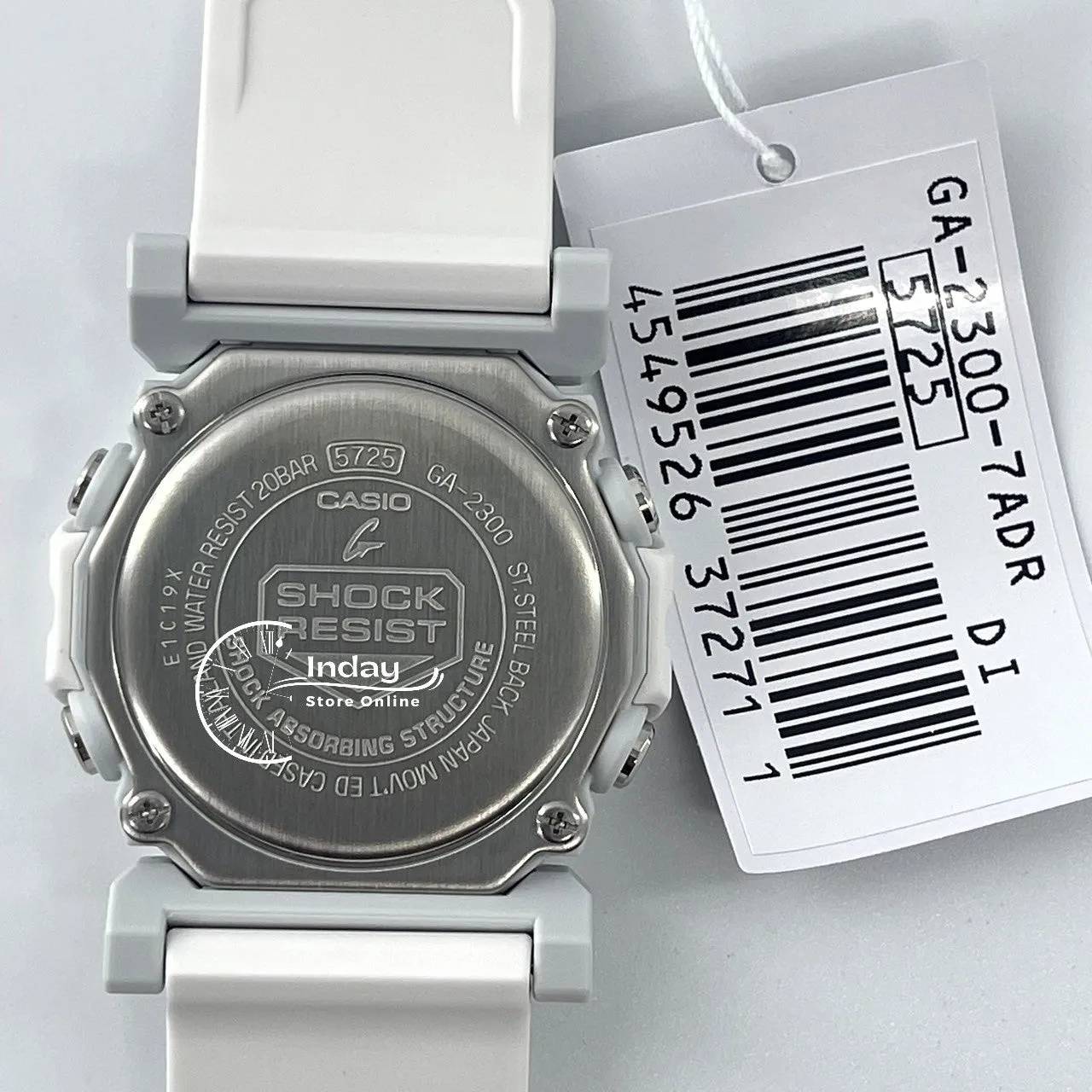 Casio G-Shock Men's Watch GA-2300-7A Resin Band Mineral Glass Shock Resistant