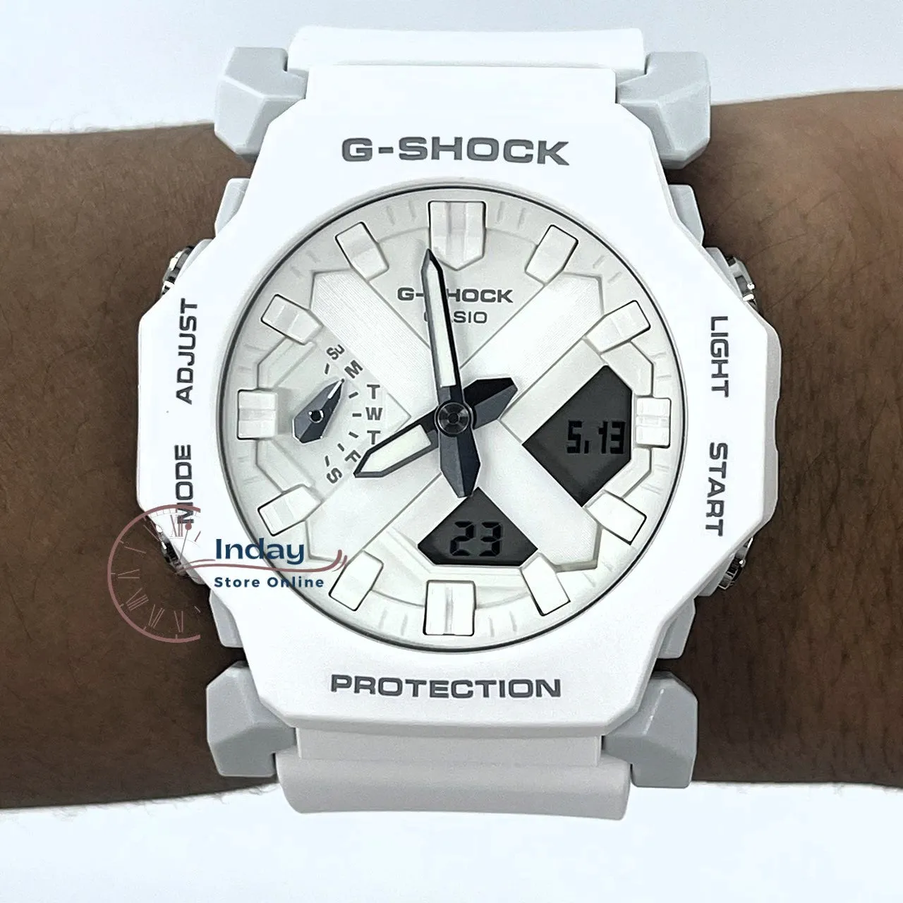 Casio G-Shock Men's Watch GA-2300-7A Resin Band Mineral Glass Shock Resistant