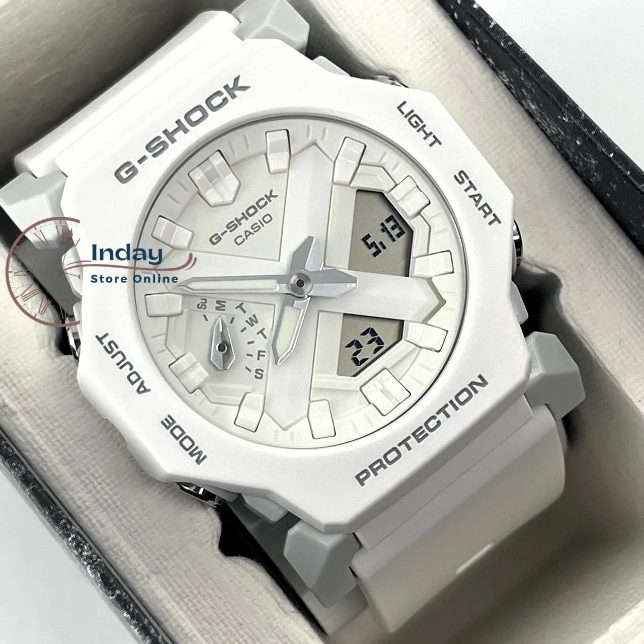 Casio G-Shock Men's Watch GA-2300-7A Resin Band Mineral Glass Shock Resistant