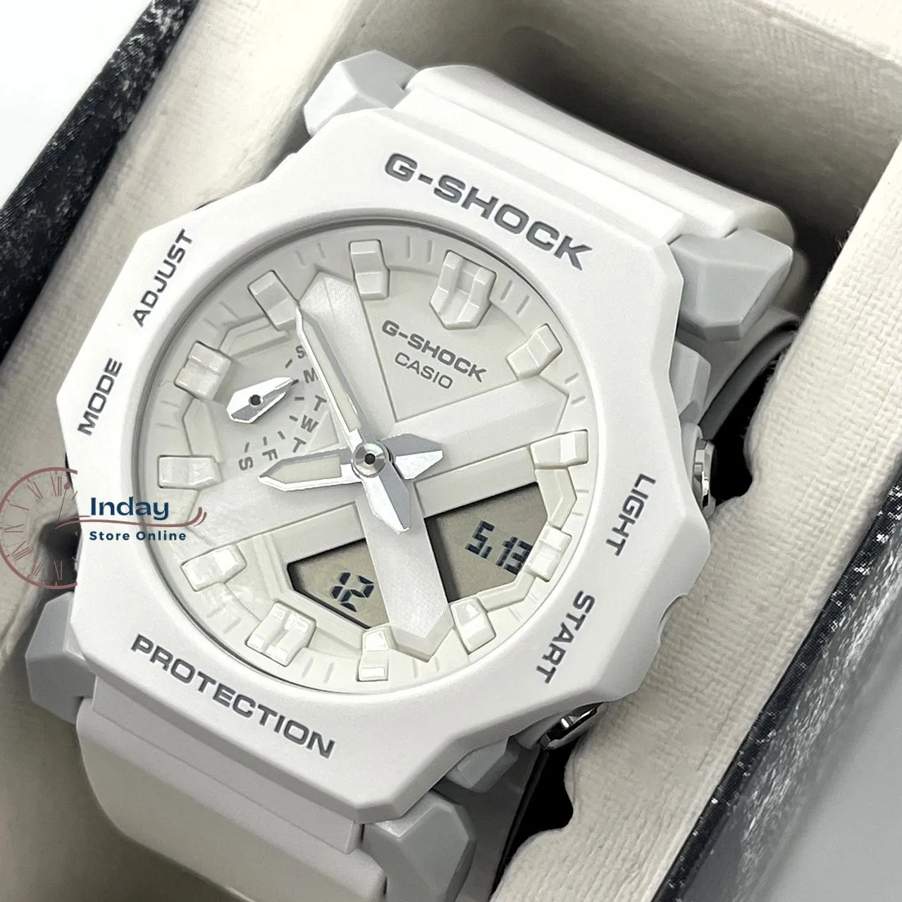 Casio G-Shock Men's Watch GA-2300-7A Resin Band Mineral Glass Shock Resistant