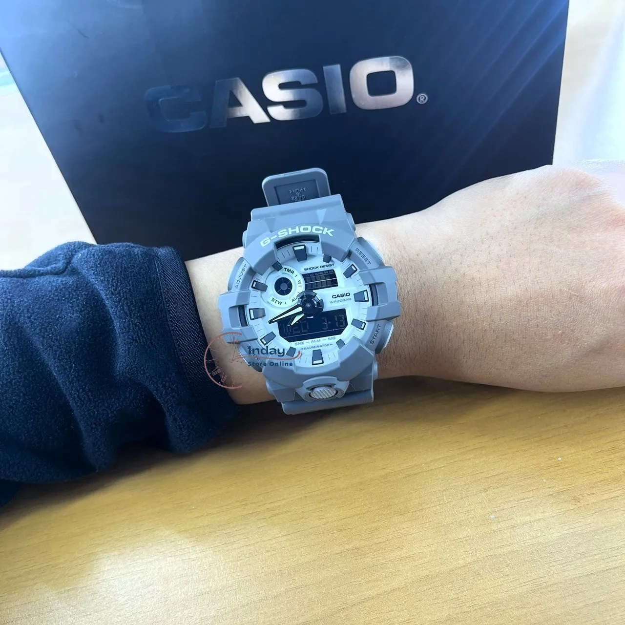 Casio G-Shock Men's Watch GA-700HD-8A Shock Resistant Battery Life: 5 years