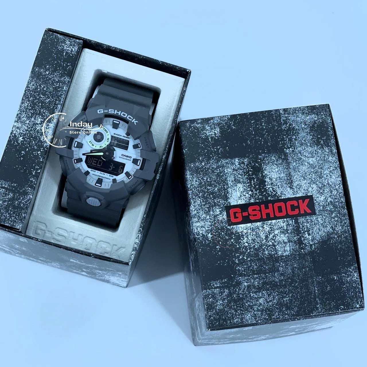Casio G-Shock Men's Watch GA-700HD-8A Shock Resistant Battery Life: 5 years