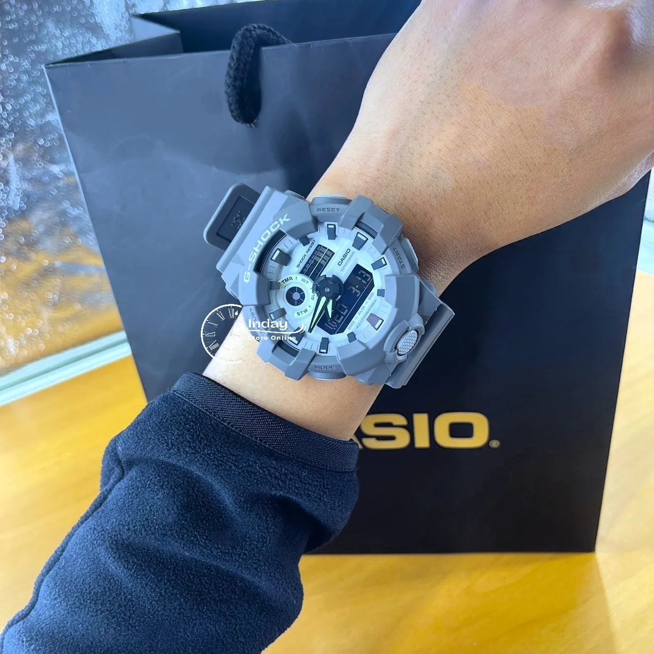 Casio G-Shock Men's Watch GA-700HD-8A Shock Resistant Battery Life: 5 years