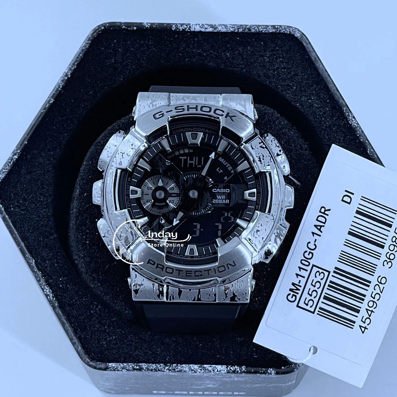 Casio G-Shock Men's Watch GM-110GC-1A Shock Resistant Magnetic Resistant