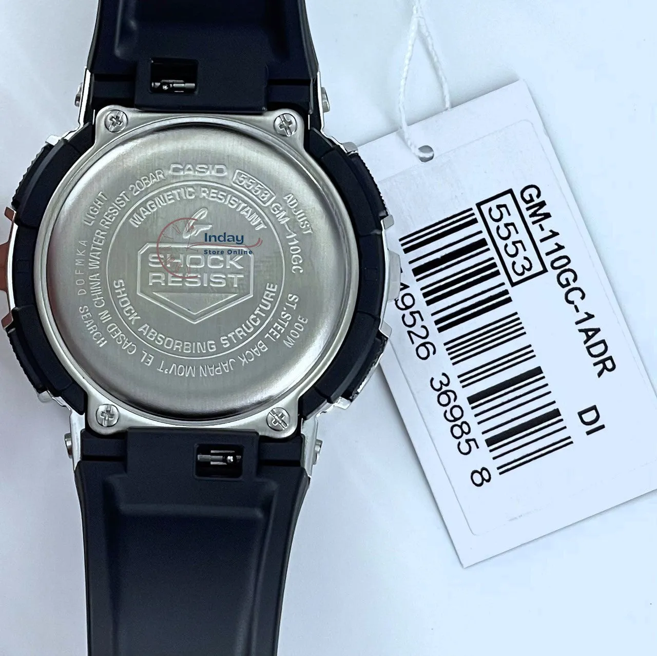 Casio G-Shock Men's Watch GM-110GC-1A Shock Resistant Magnetic Resistant