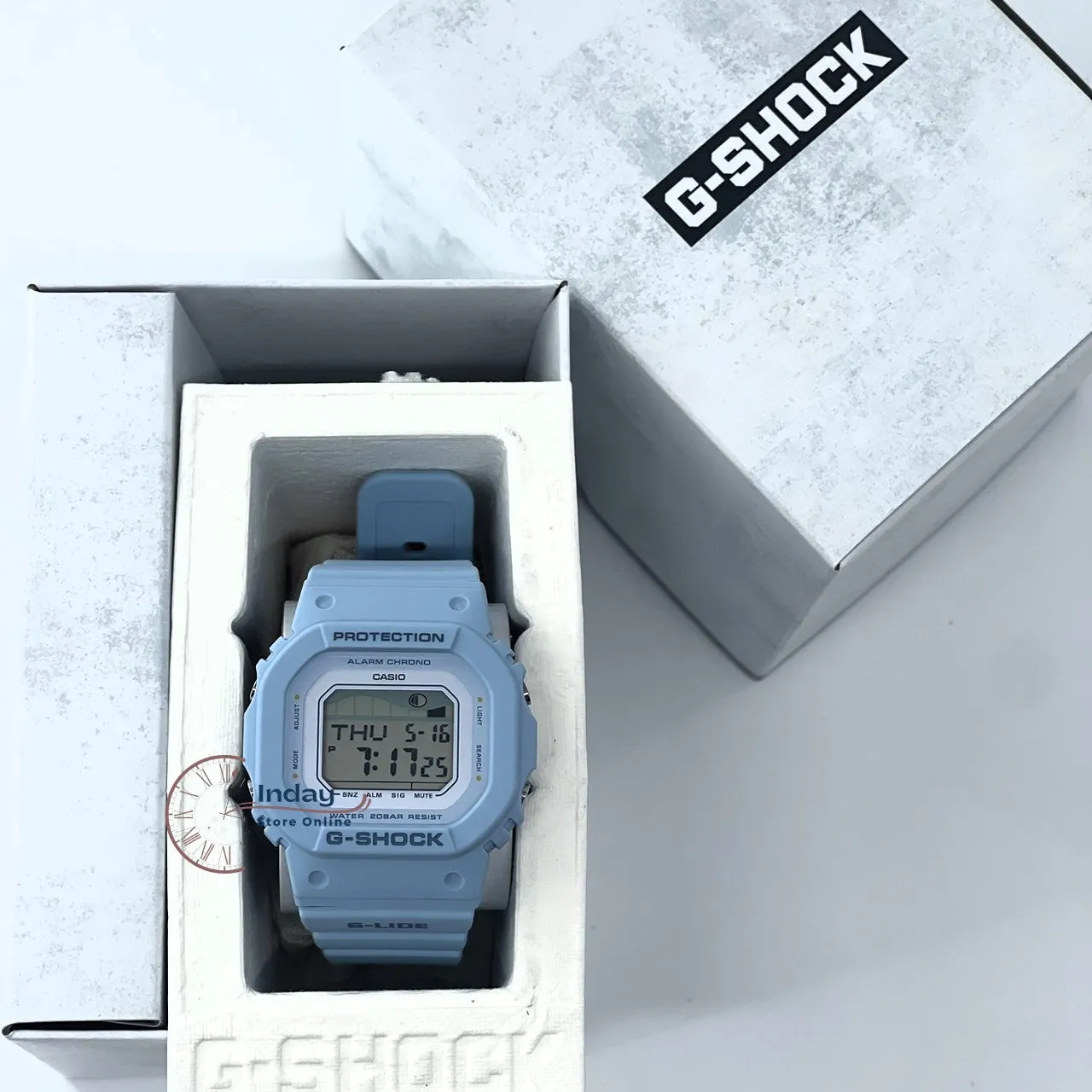 Casio G-Shock Women's Watch GLX-S5600-2 Bio-based Resin Band Shock Resistant Mineral Glass