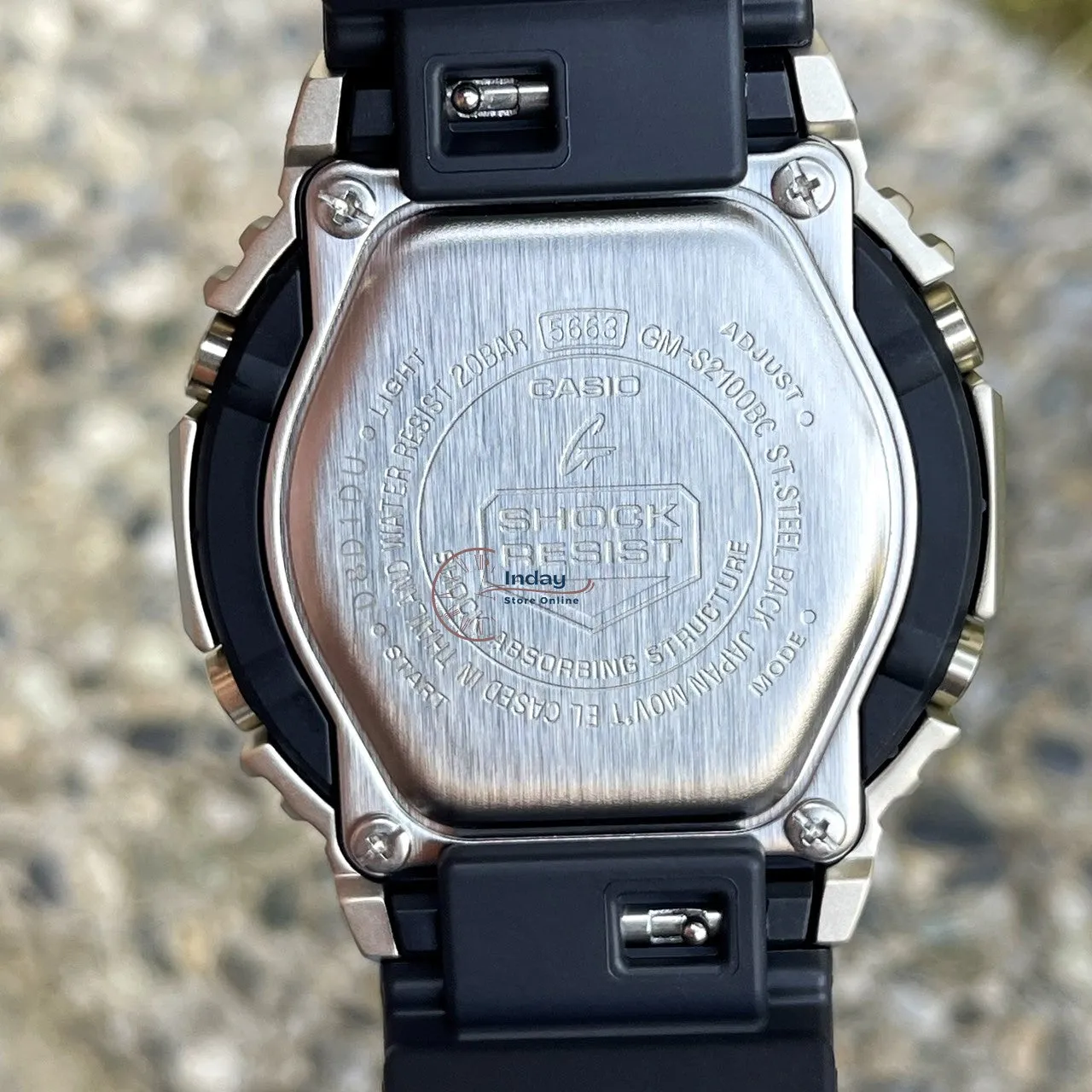 Casio G-Shock Women's Watch GM-S2100BC-1A Analog-Digital New Arrival Shock Resistant Mineral Glass