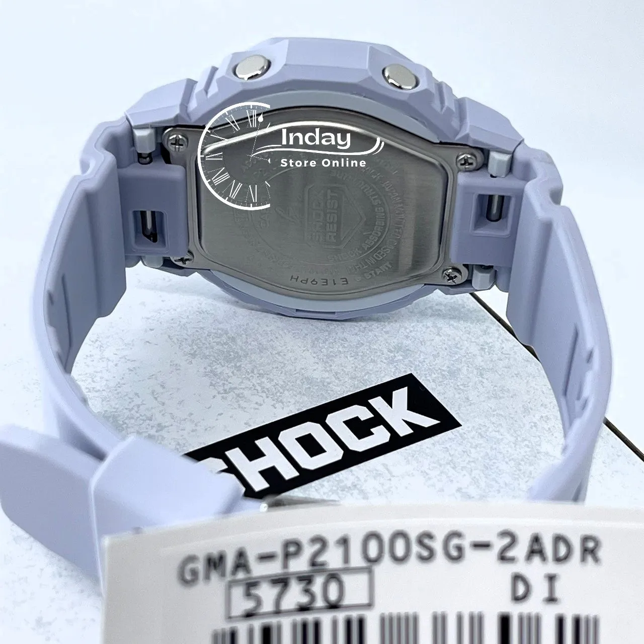 Casio G-Shock Women's Watch GMA-P2100SG-2A Resin Band Mineral Glass Shock Resistant