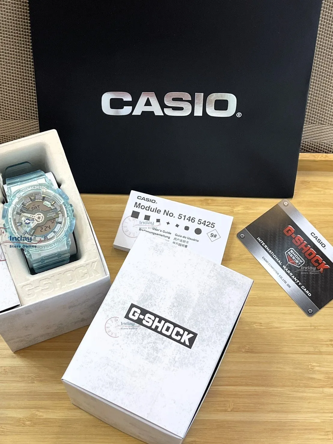 Casio G-Shock Women's Watch GMA-S110VW-2A Resin Band Mineral Glass Shock Resistant Magnetic Resistant