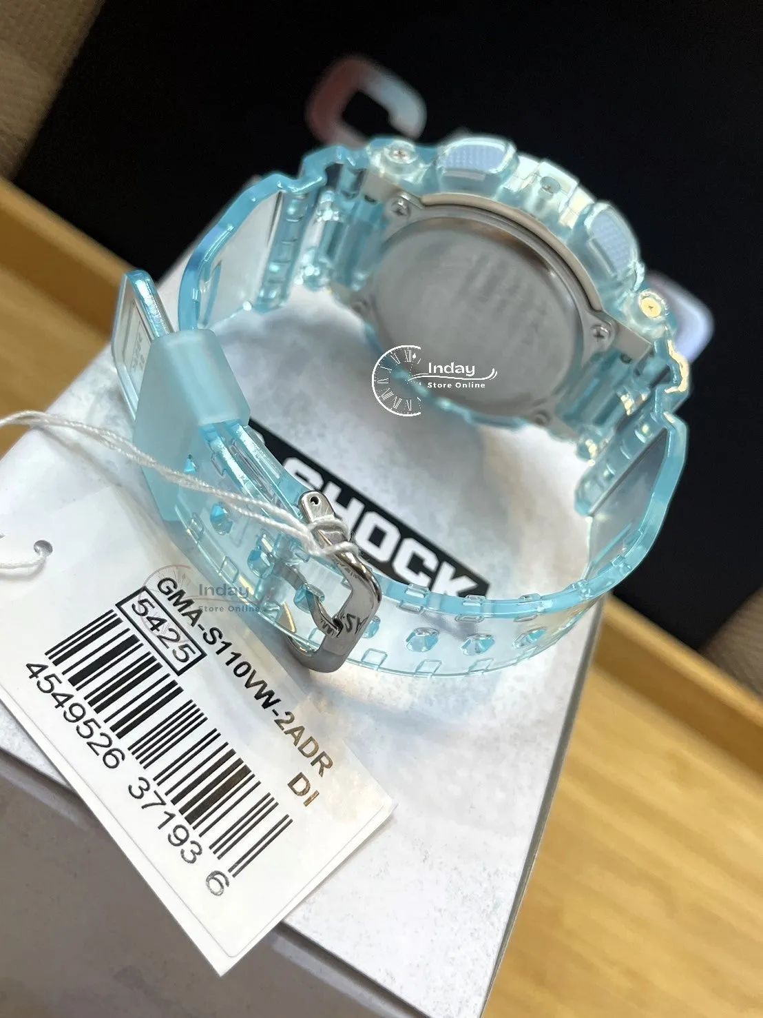 Casio G-Shock Women's Watch GMA-S110VW-2A Resin Band Mineral Glass Shock Resistant Magnetic Resistant