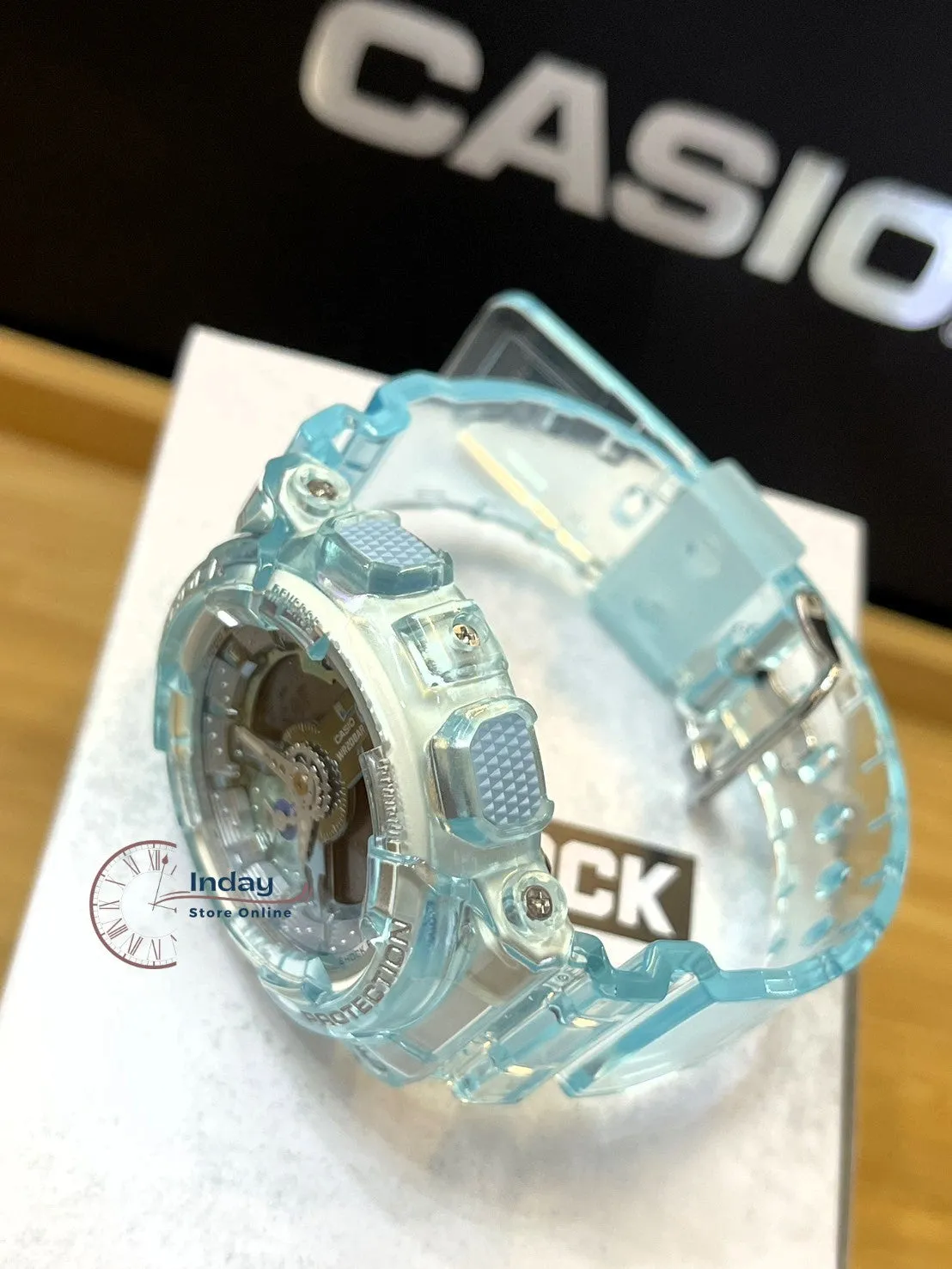 Casio G-Shock Women's Watch GMA-S110VW-2A Resin Band Mineral Glass Shock Resistant Magnetic Resistant