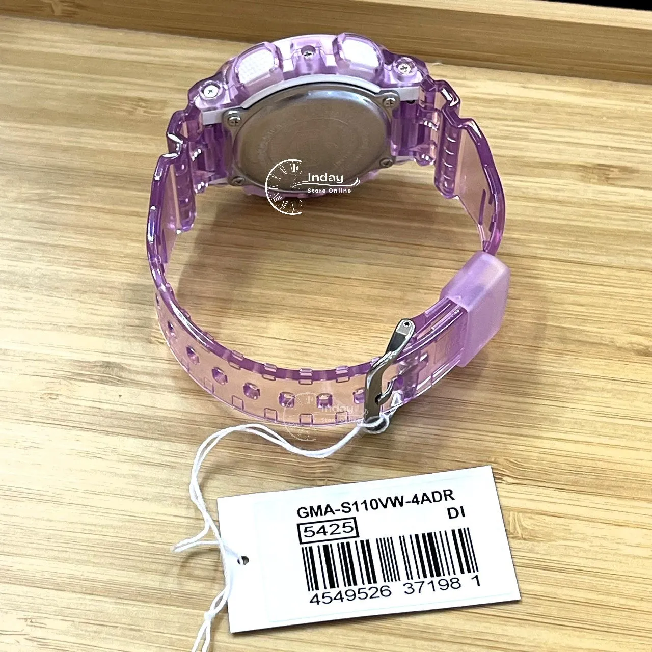 Casio G-Shock Women's Watch GMA-S110VW-4A Resin Band Mineral Glass Shock Resistant Magnetic Resistant