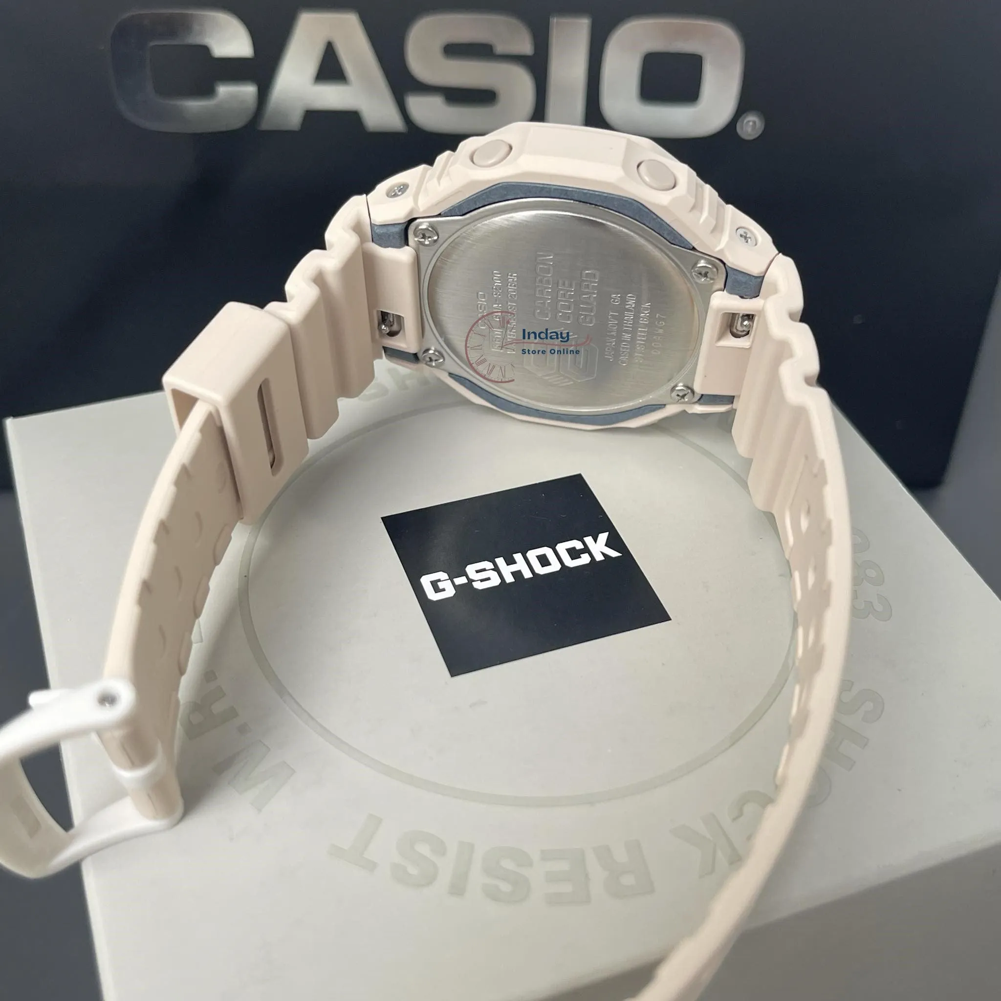 Casio G-Shock Women's Watch GMA-S2100-4A Analog-Digital Shock Resistant Carbon Core Guard Structure