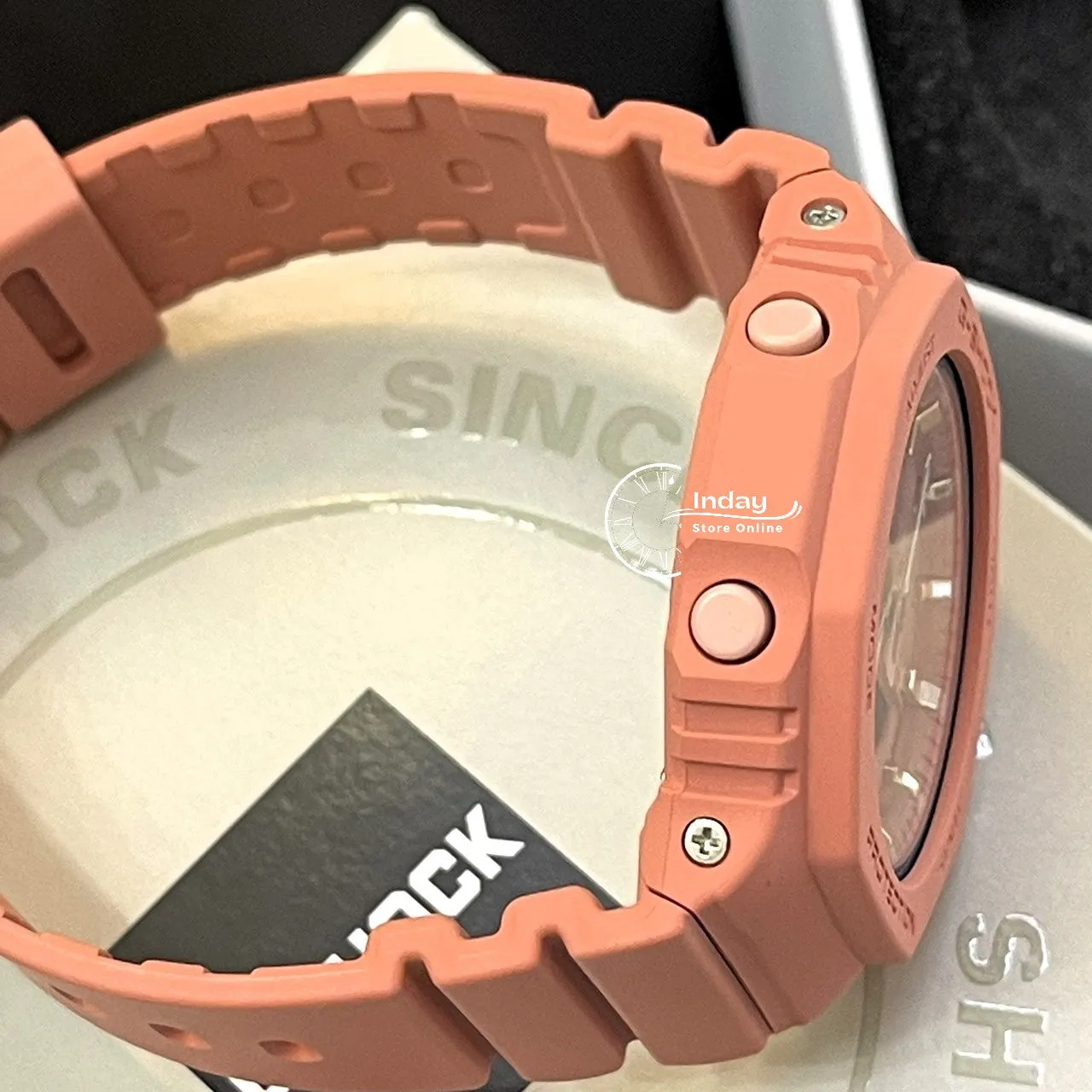 Casio G-Shock Women's Watch GMA-S2100-4A2 Analog-Digital Shock Resistant Carbon Core Guard Structure