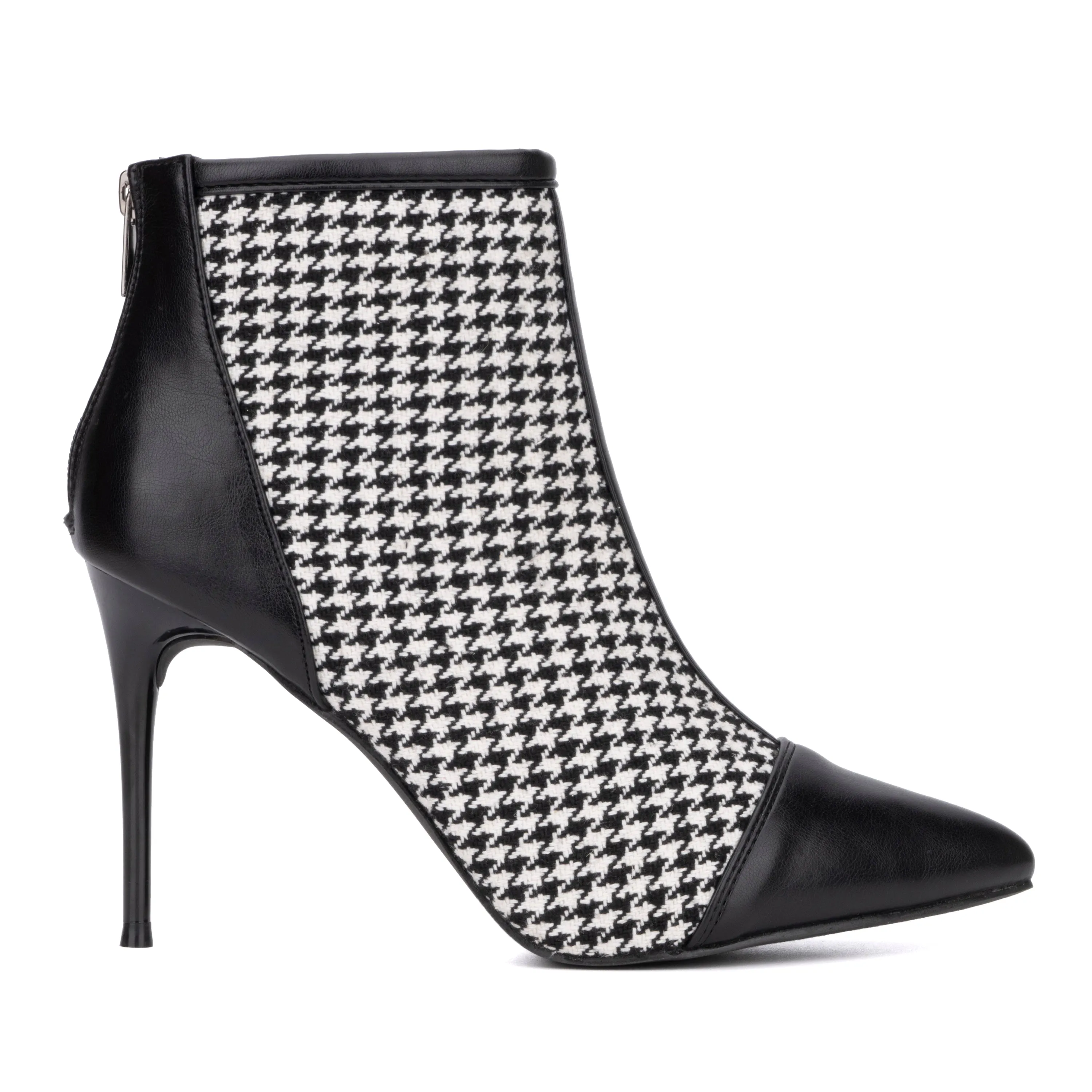 Charlie Houndstooth Booties