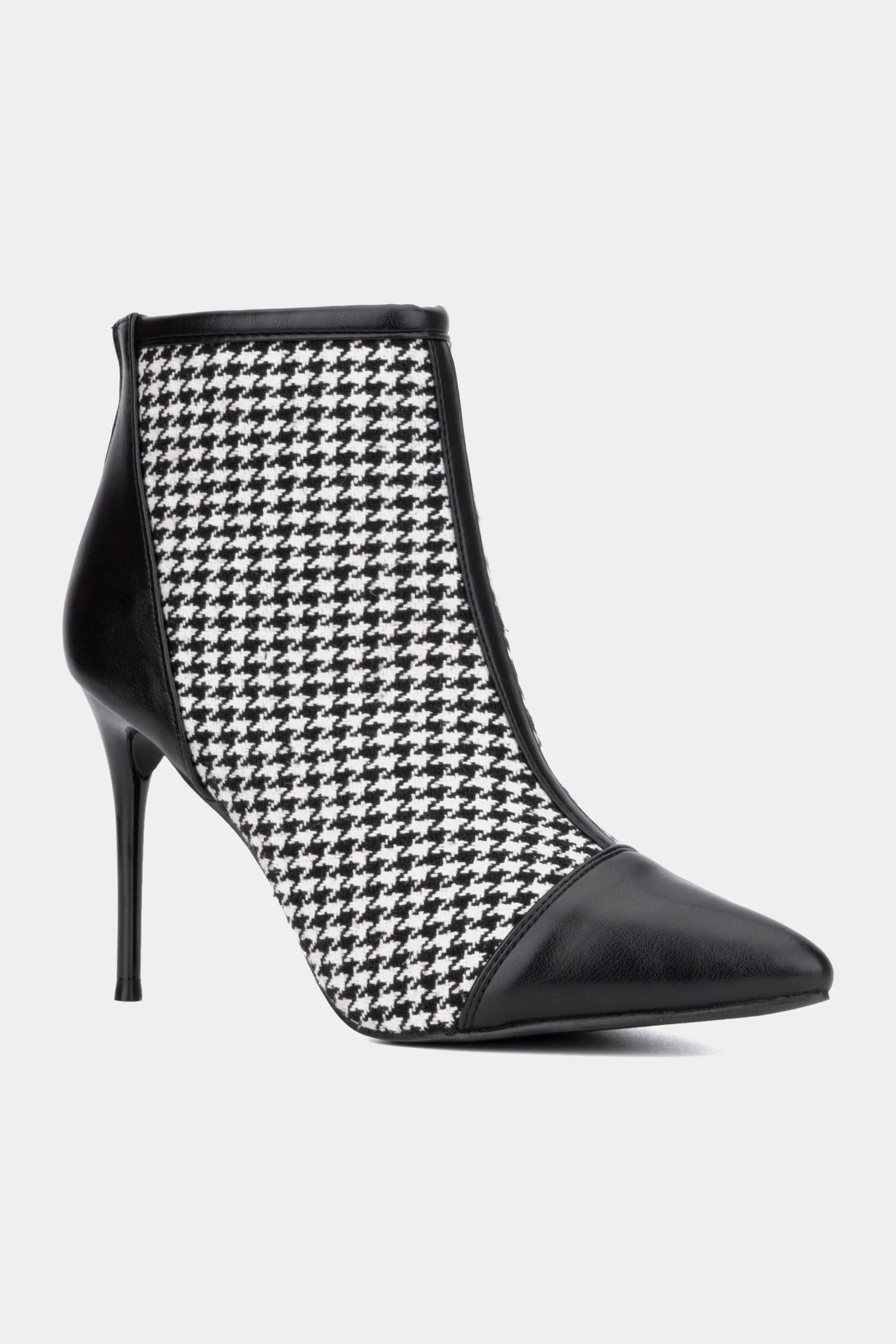 Charlie Houndstooth Booties