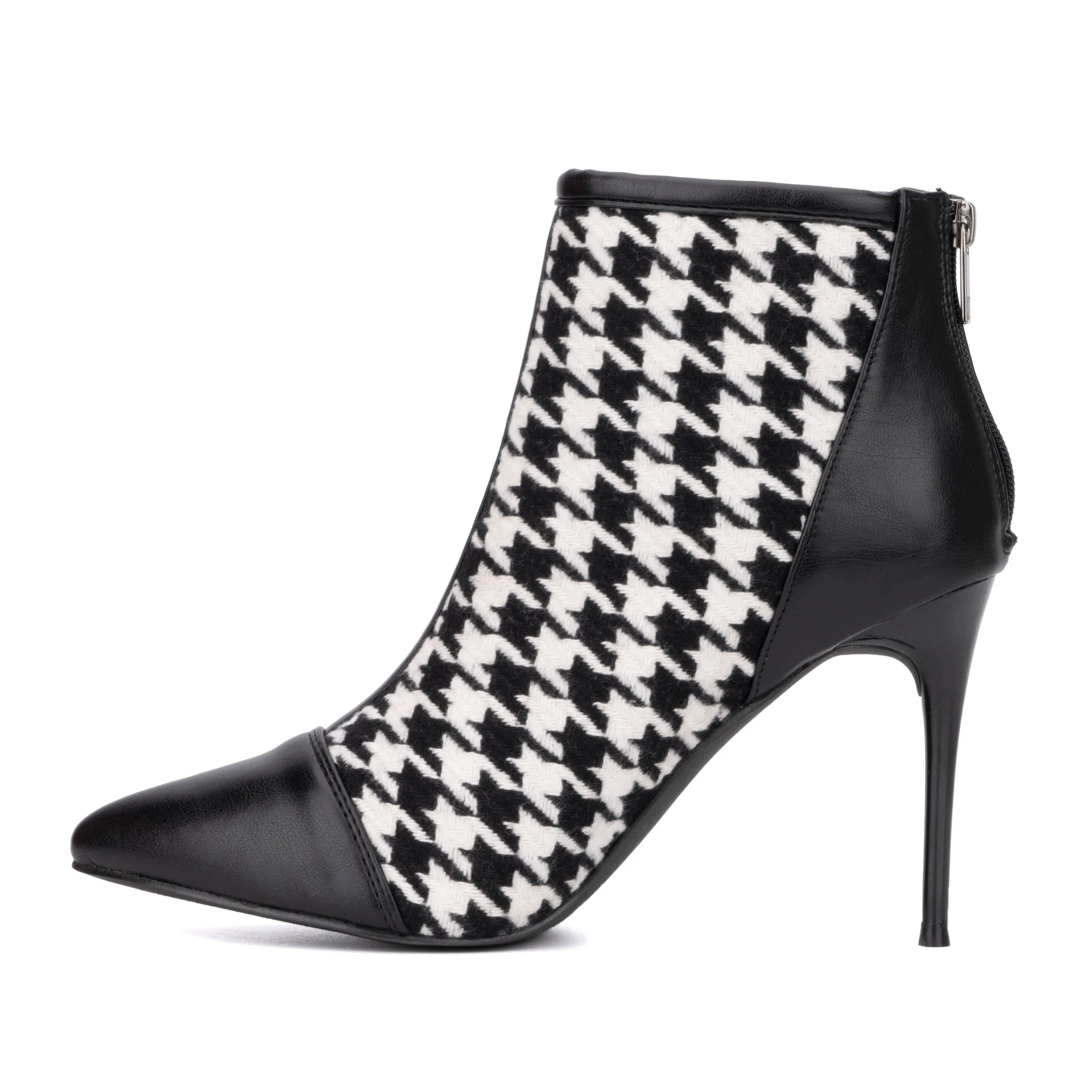 Charlie Houndstooth Booties