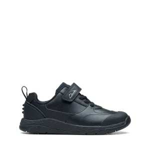 CLARKS BOYS STEGGYSTRIDE KID (WIDE FIT)