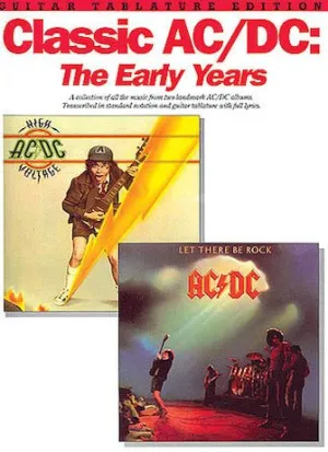 CLASSIC AC/DC: THE EARLY YEARS for Guitar
