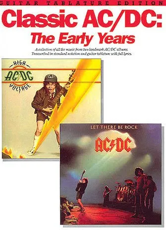 CLASSIC AC/DC: THE EARLY YEARS for Guitar