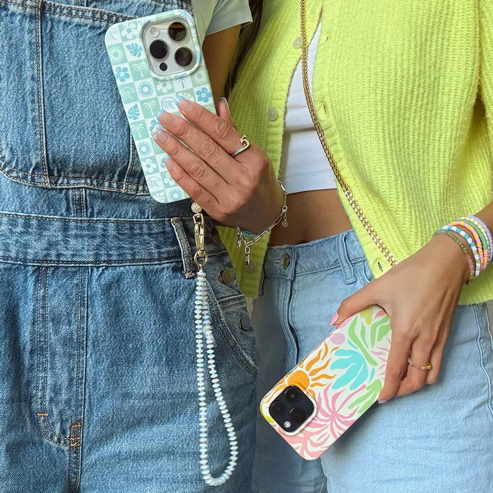 Coastal Checkers iPhone Case