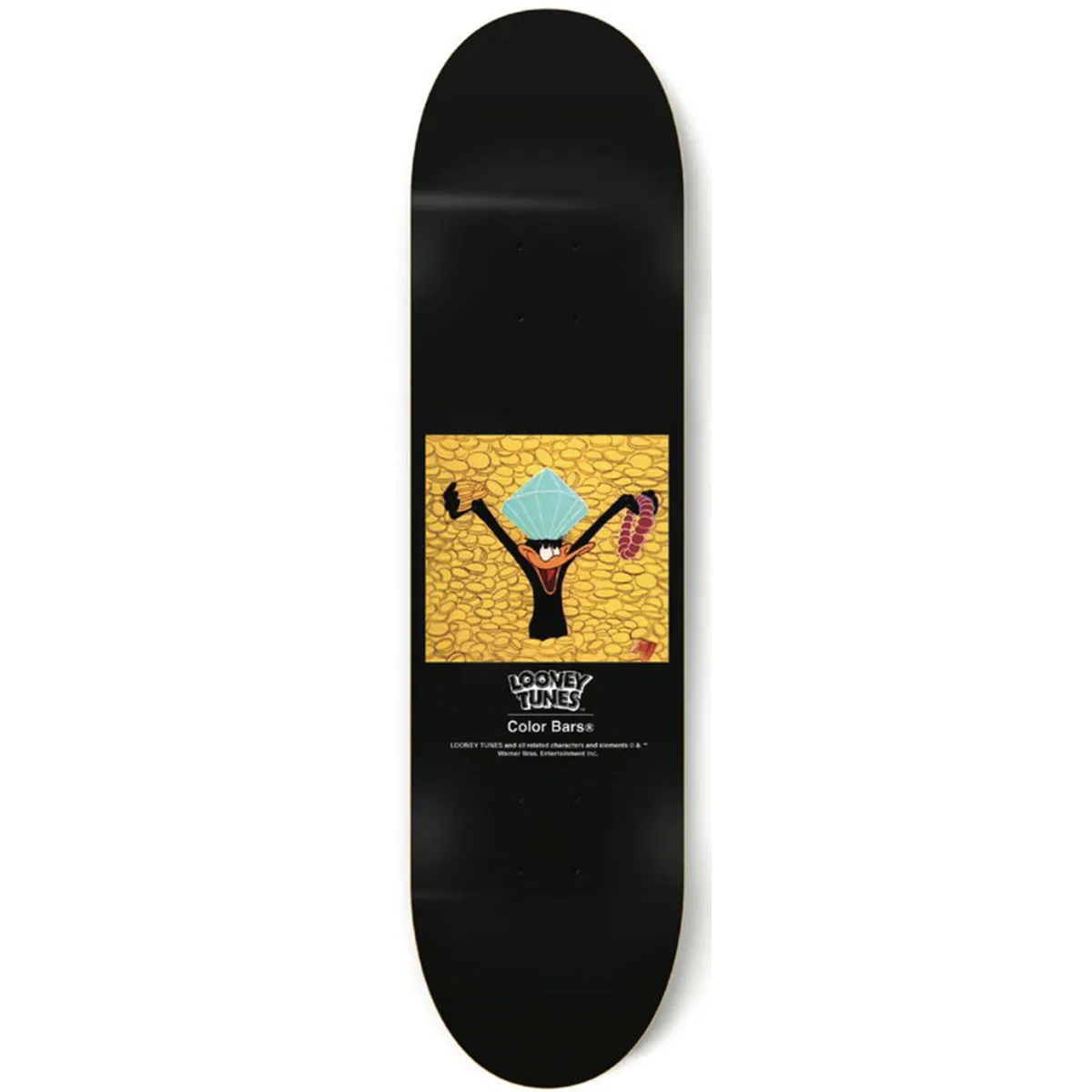 Color Bars - Looney Toons Riches 8.25 Skateboard Deck