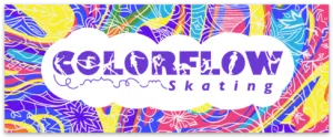 ColorFlow Skating Vinyl Sticker