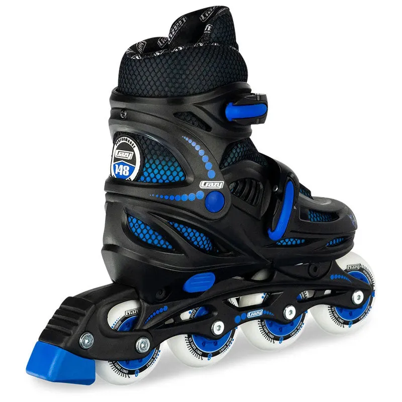 Crazy Skate 148 Inline Skates - Black/Blue