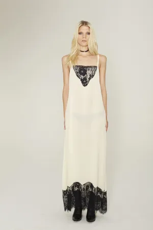 Crepe de Chine Slip Dress
