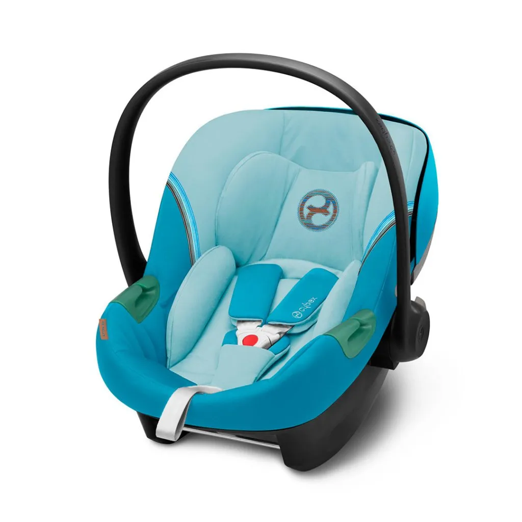 CYBEX ATON S2 I-SIZE Car Seat - Beach Blue