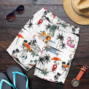 Dalmatian-Summer Beach Mens Shorts